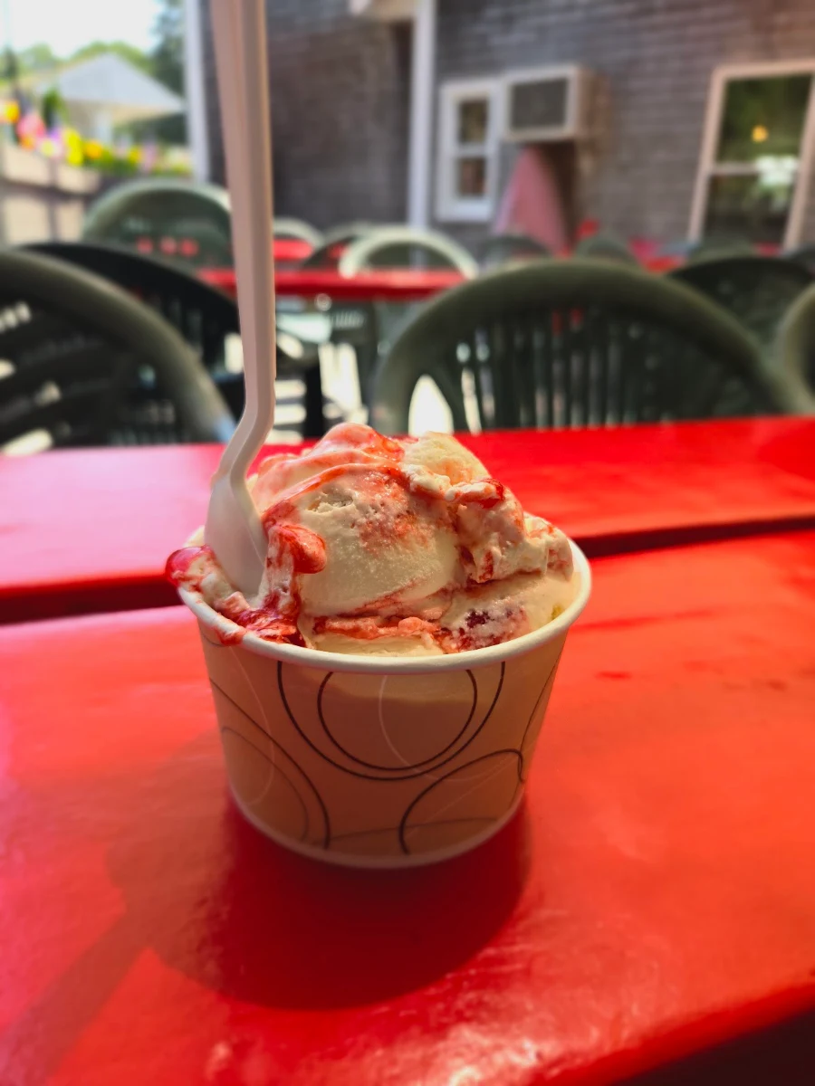 Strawberry Cheesecake Ice Cream