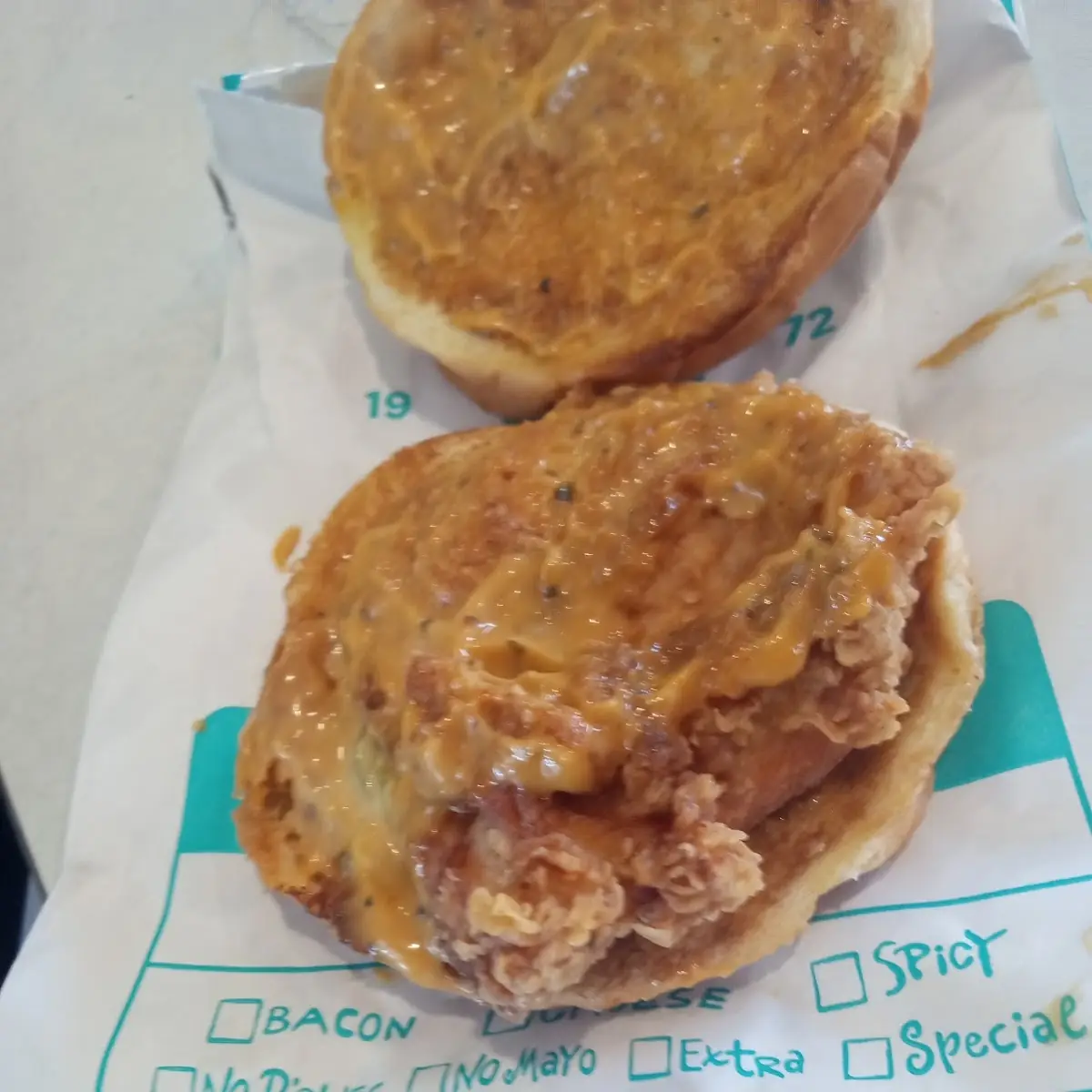 Golden BBQ Sandwich