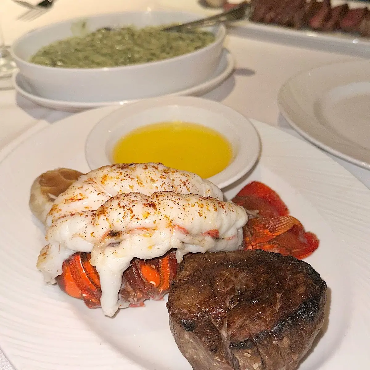 Filet and Lobster Tail