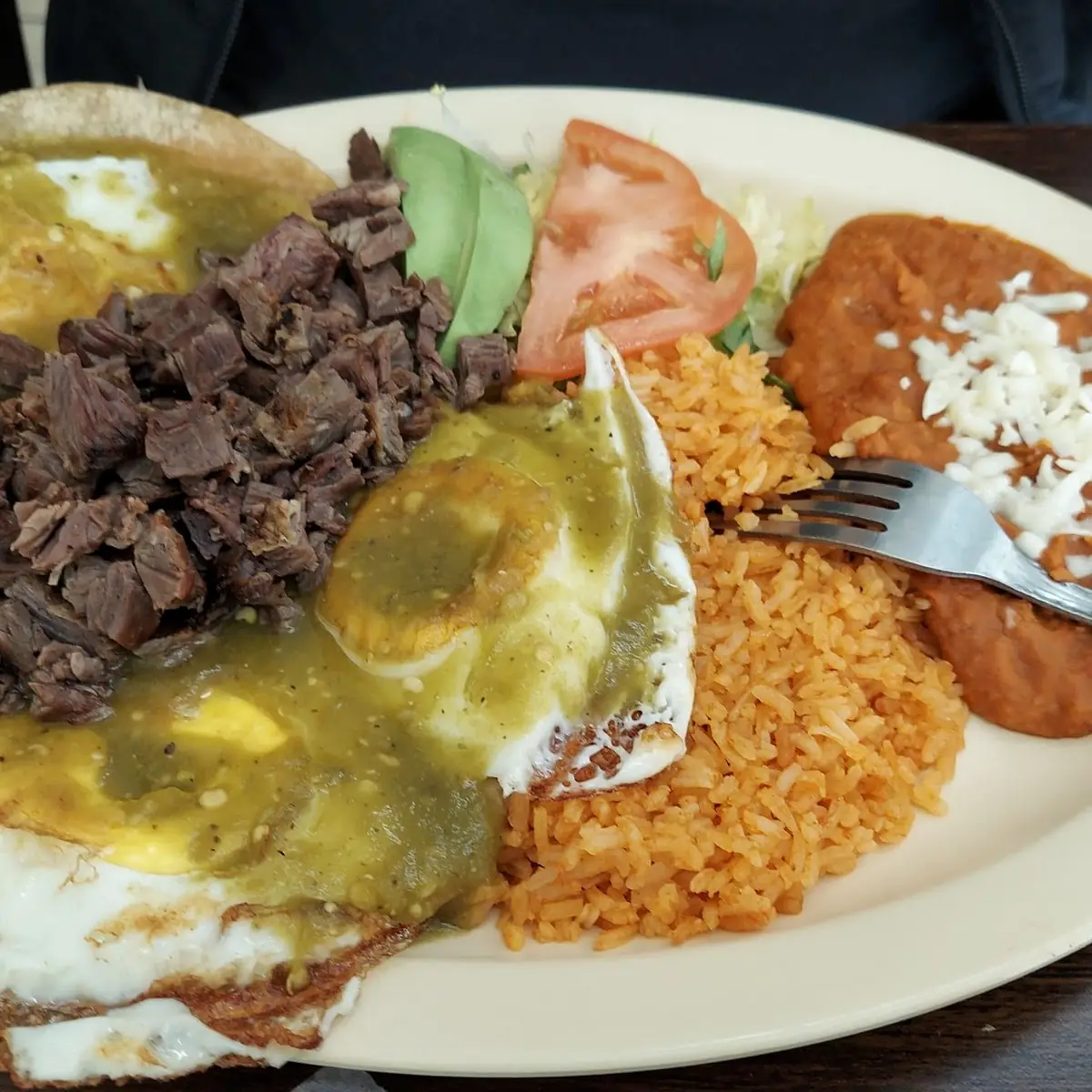 Huevos Rancheros Con Carne