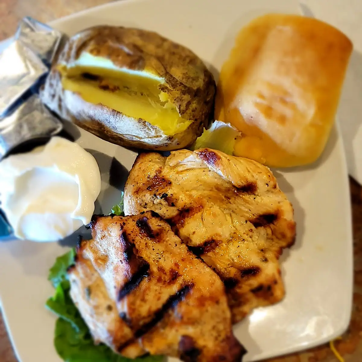 Grilled Chicken Dinner