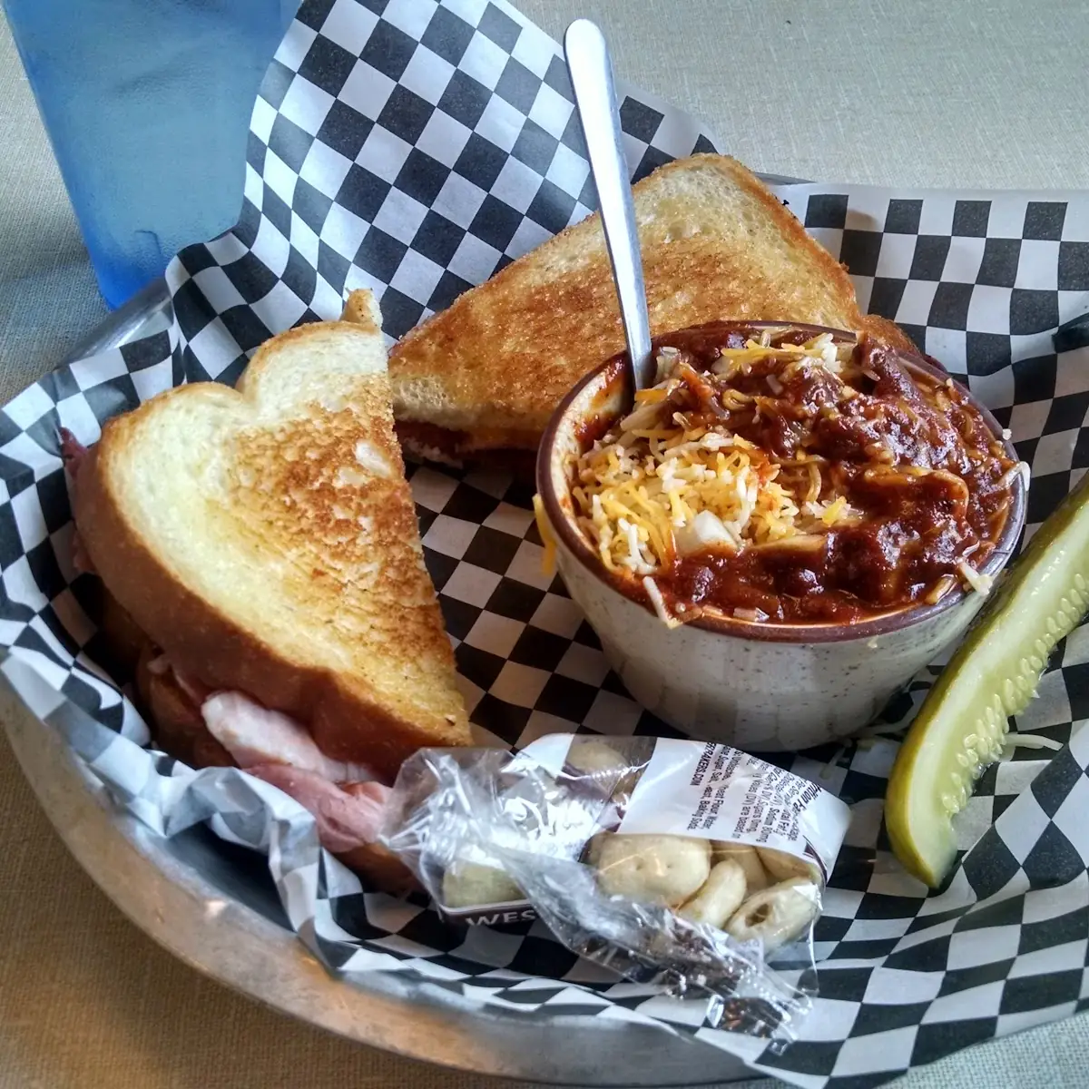 Grilled Cheese and Chili