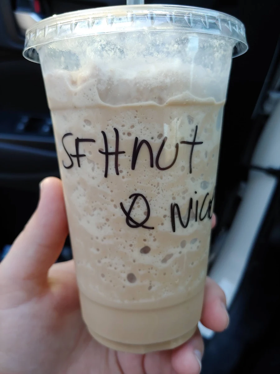 Sugar Free Hazelnut Frappe