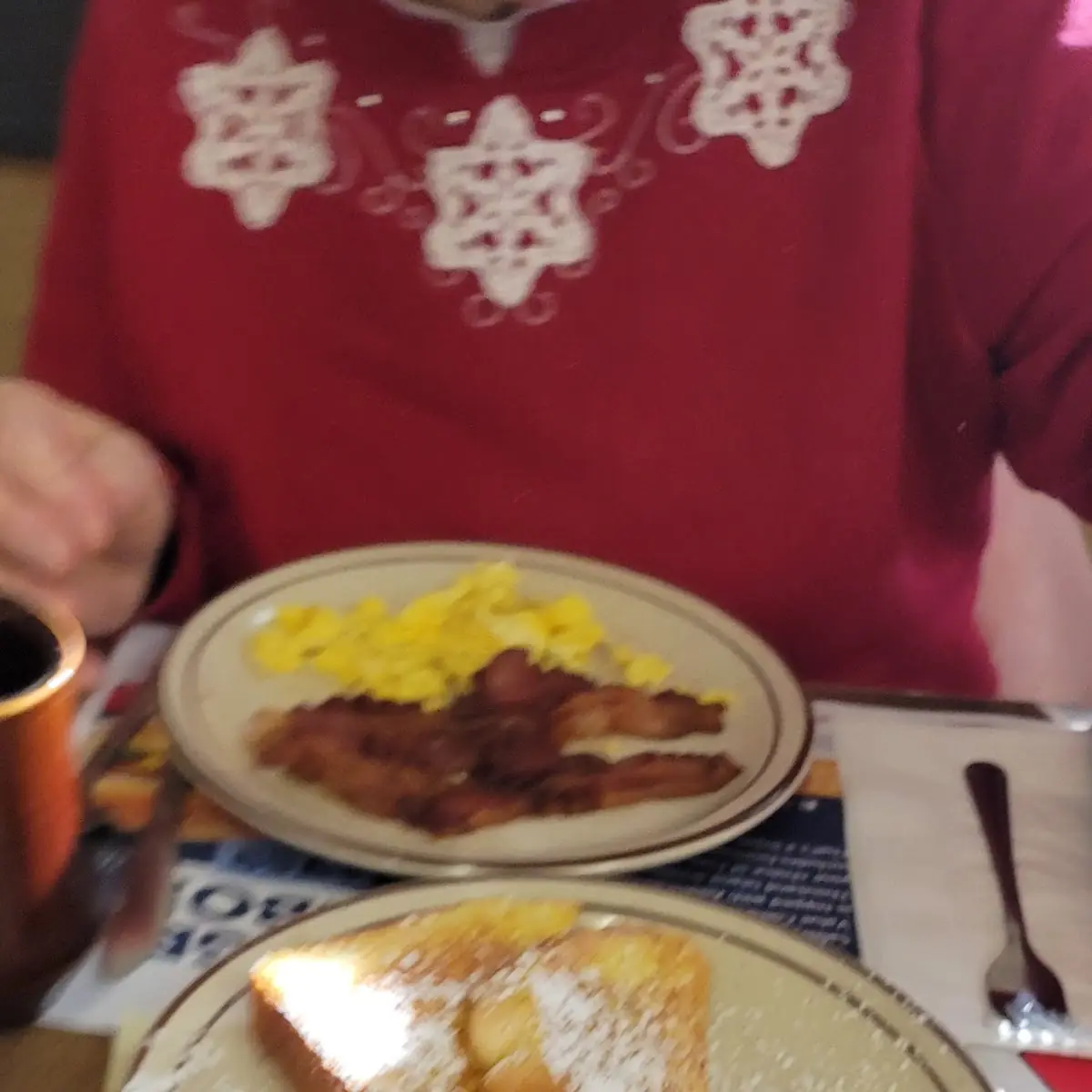 Senior French Toast Breakfast