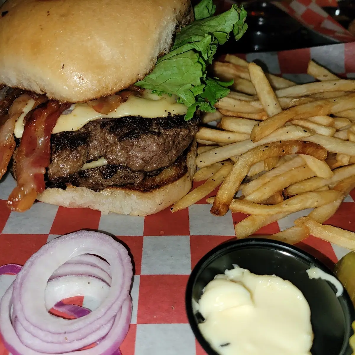 Texas Burger with Cheese