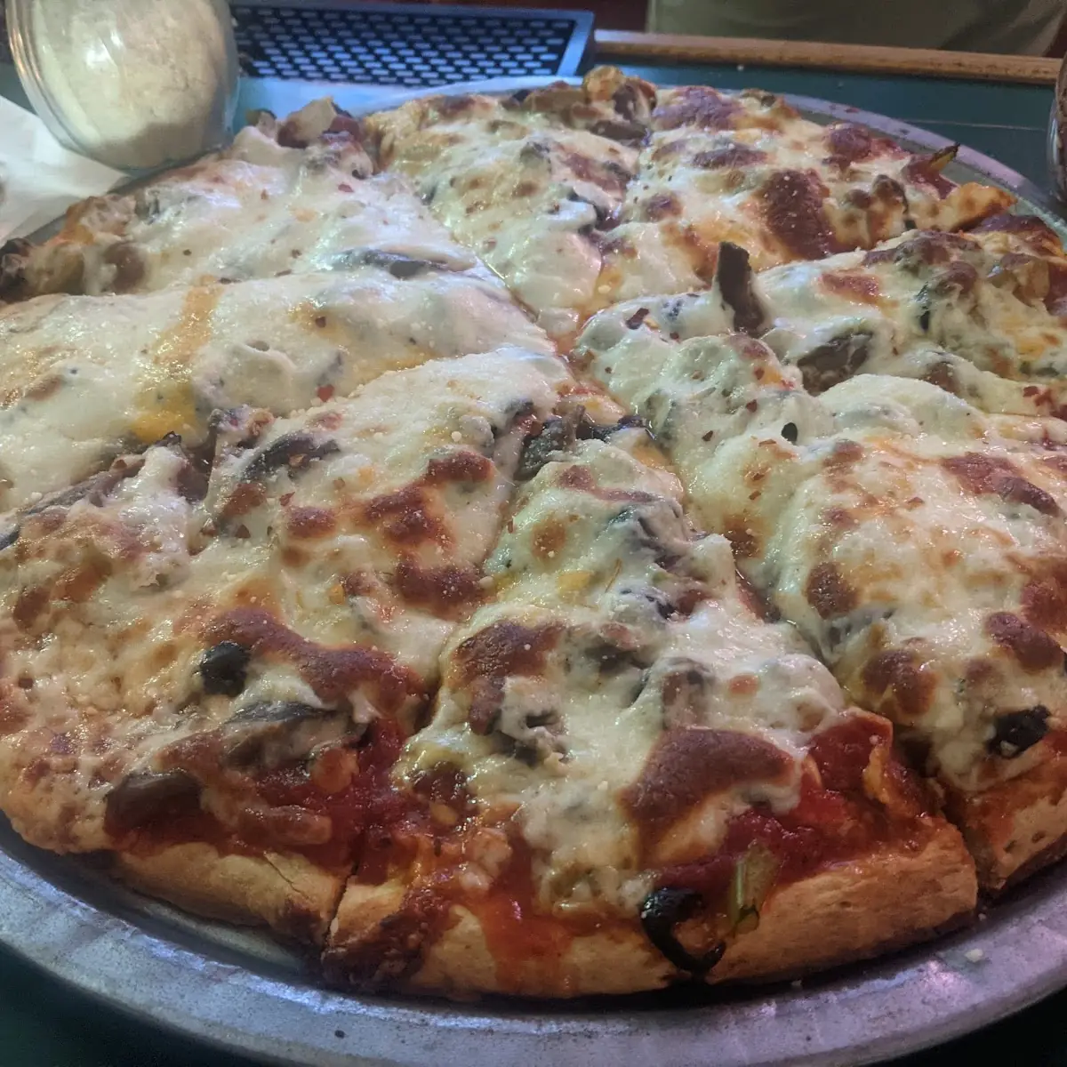 Cheese Pizza with Veggies