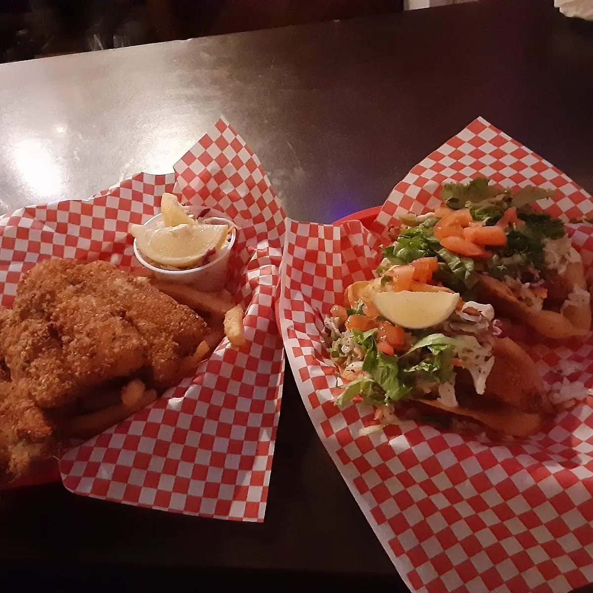 Fish and Chips and Fish Tacos