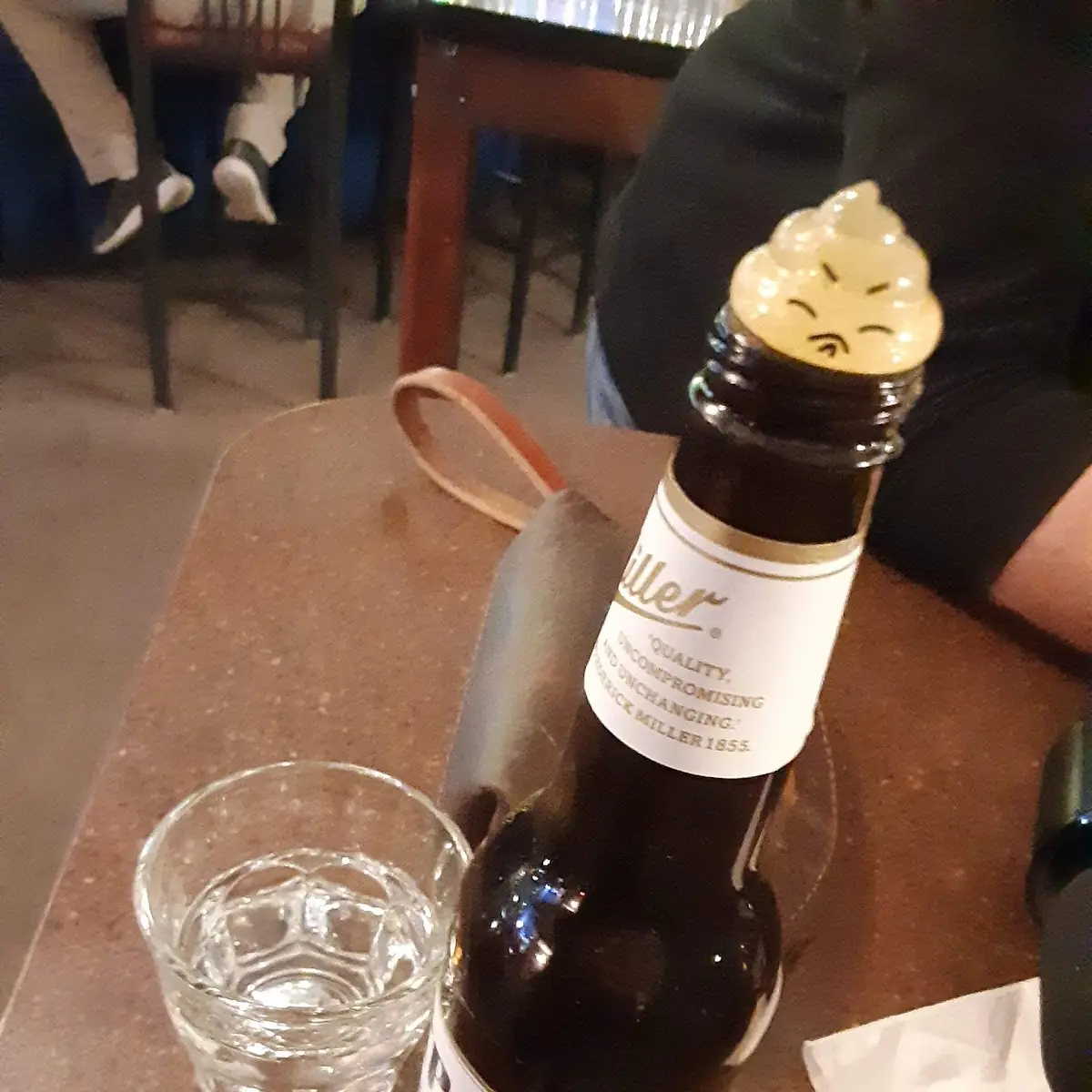 Miller Lite with Tequila