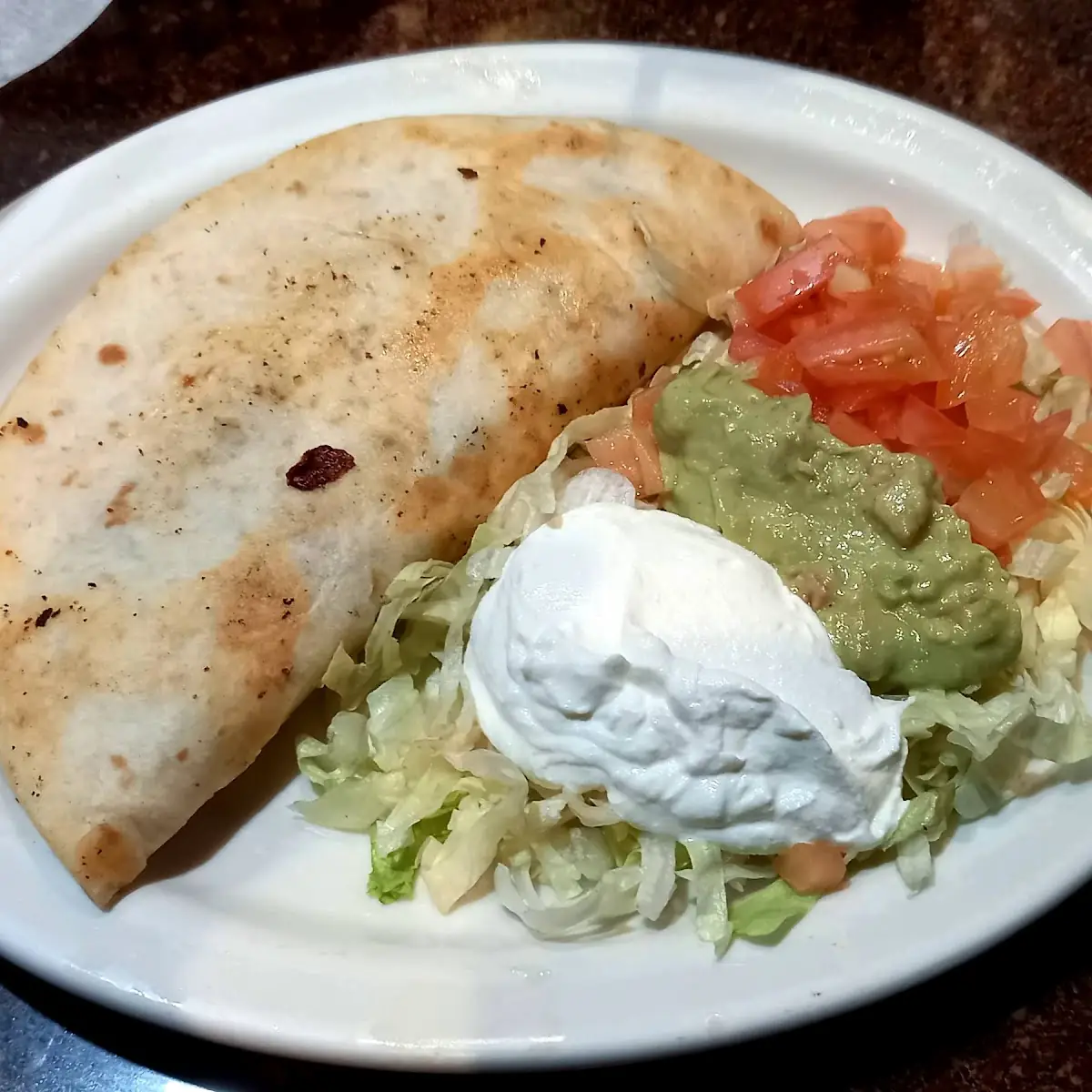 Quesadilla De Pollo Chicken Quesadilla