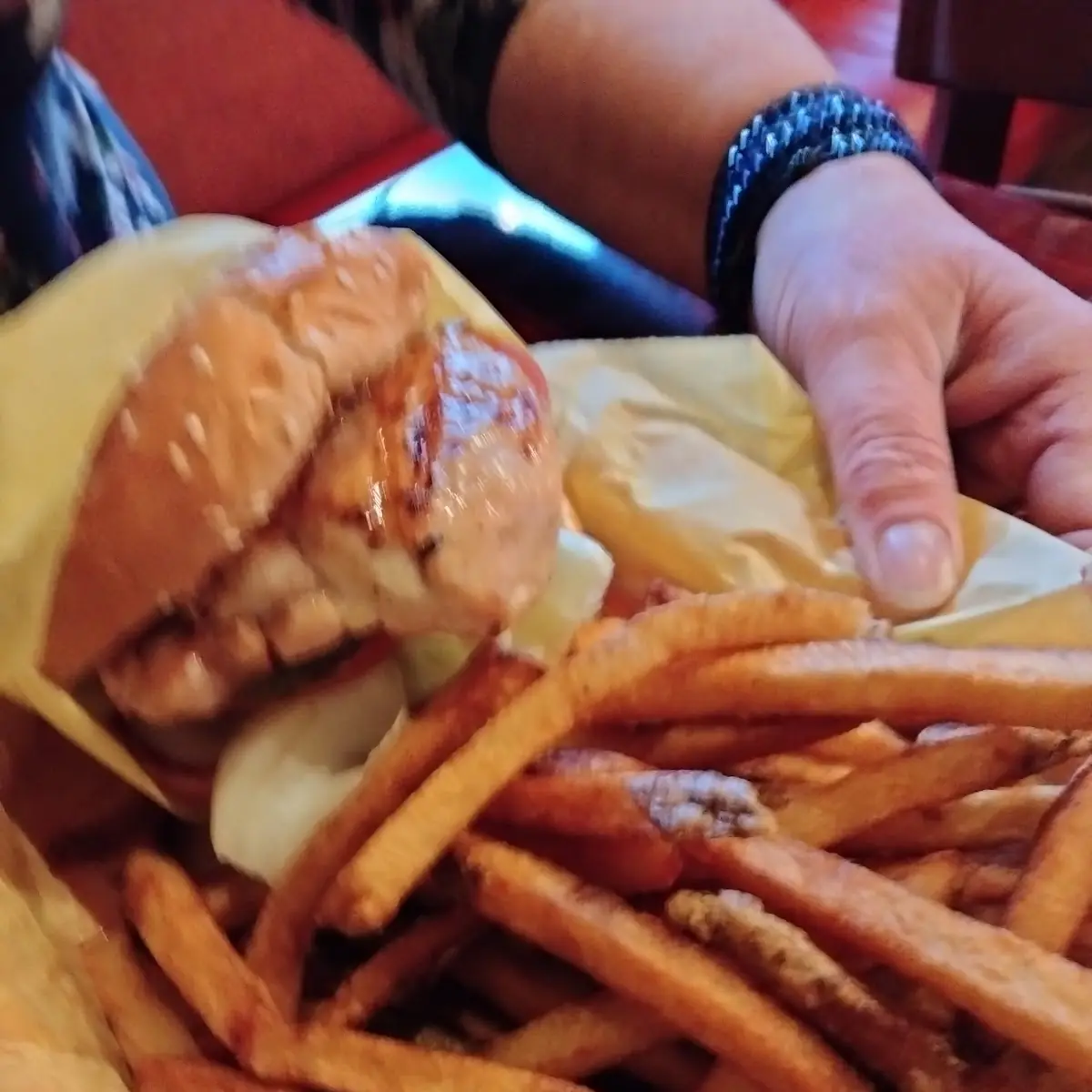 Teriyaki Chicken Burger