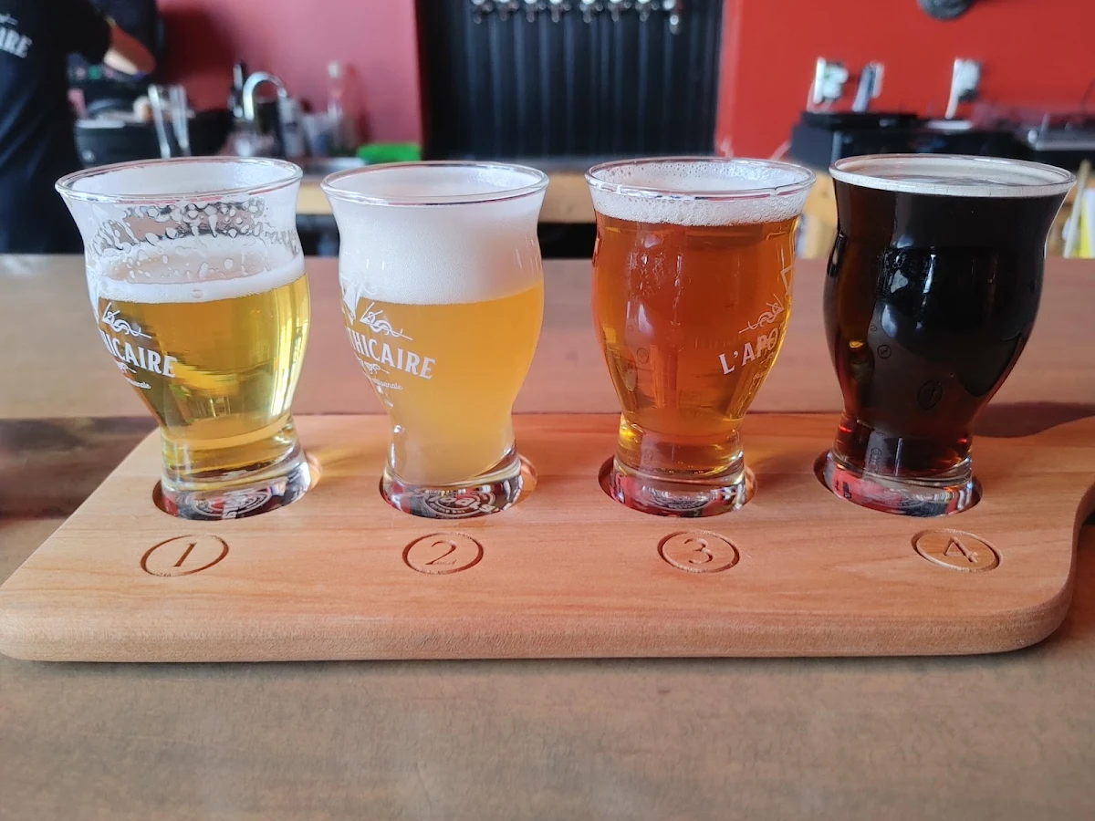Palette de Dégustation, L'Apothicaire - Brasserie Artisanale