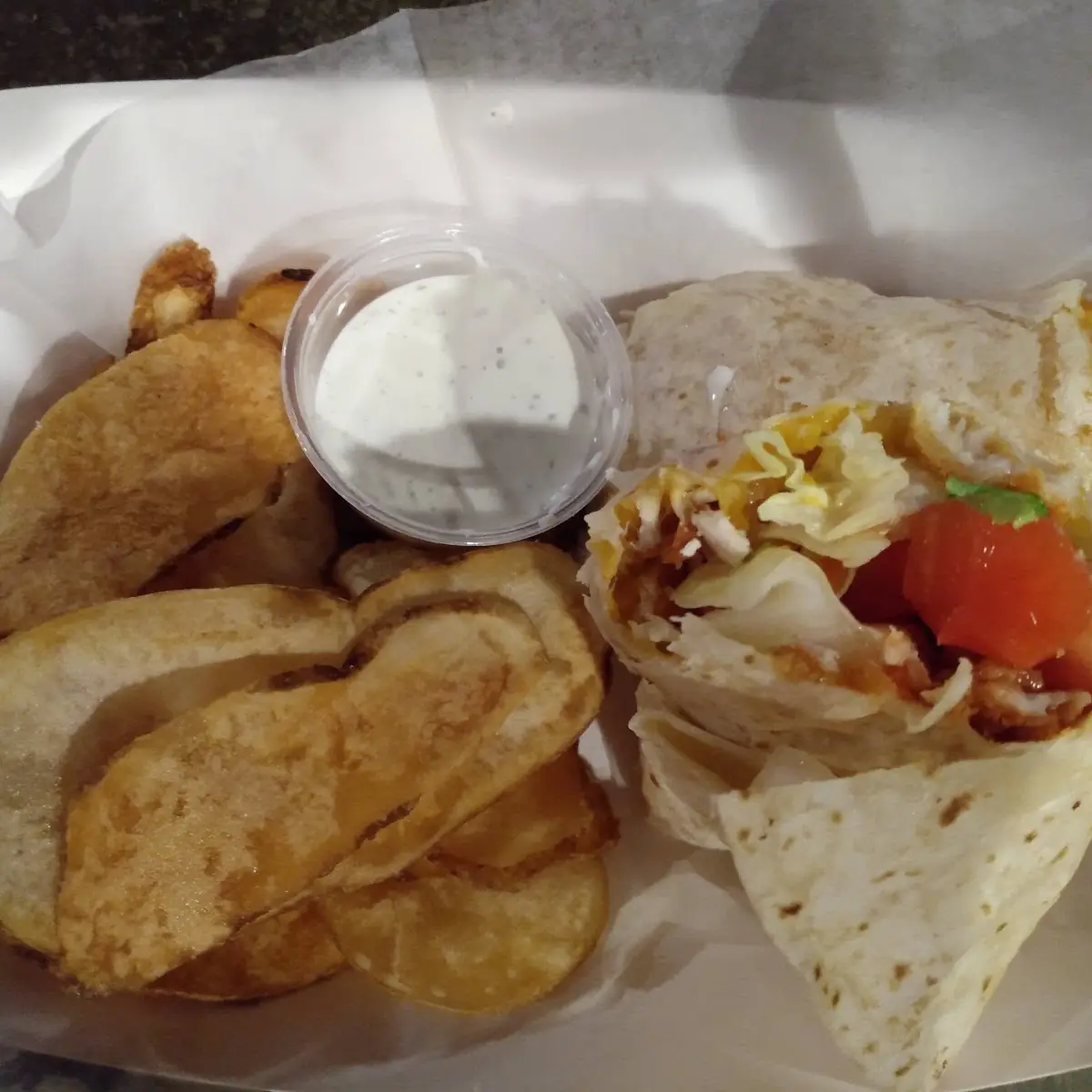 Chicken Bacon Ranch Wrap