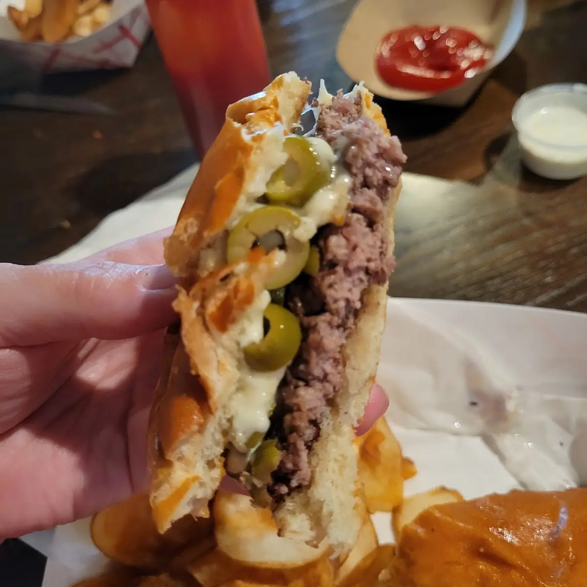 Olive Burger
