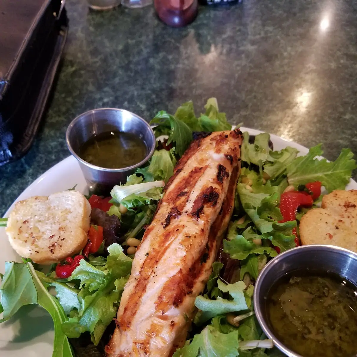 Grilled Salmon Salad