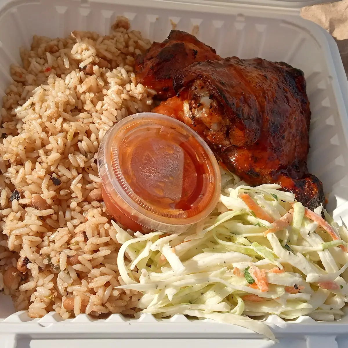Jerk Chicken Rice & Peas
