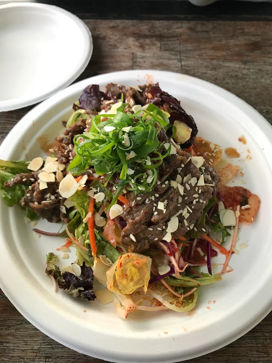 Korean Beef Salad, Bek Cafe Restaurant and Dessert Maribyrnong