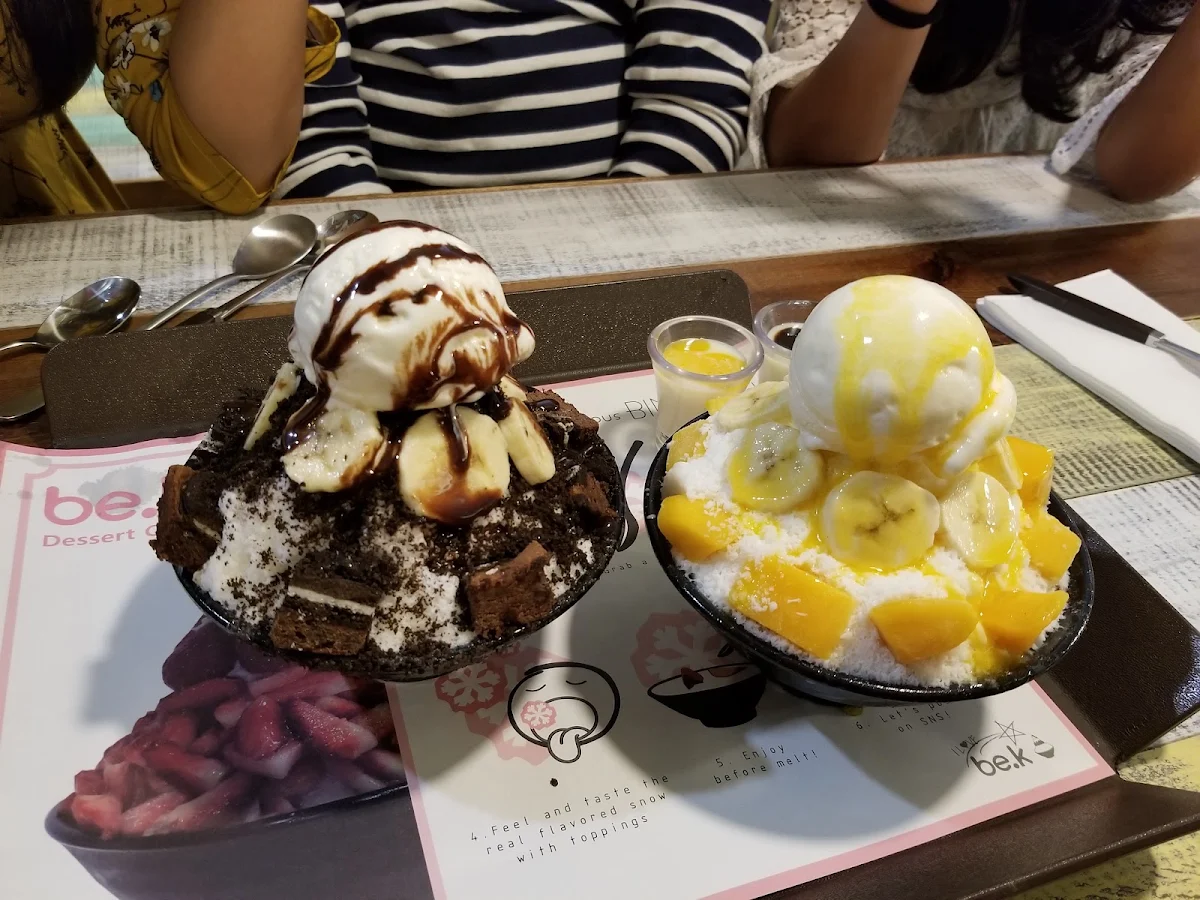 Mango Cheese Bingsu, Bek Cafe Restaurant and Dessert Maribyrnong