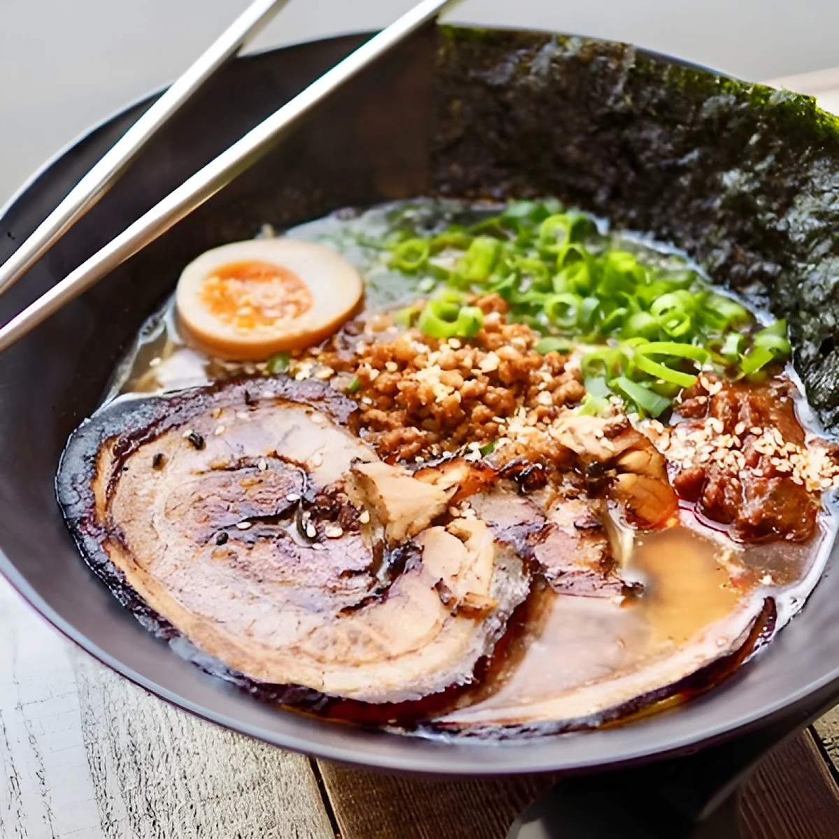 Spicy Tonkotsu Ramen, Bek Cafe Restaurant and Dessert Maribyrnong
