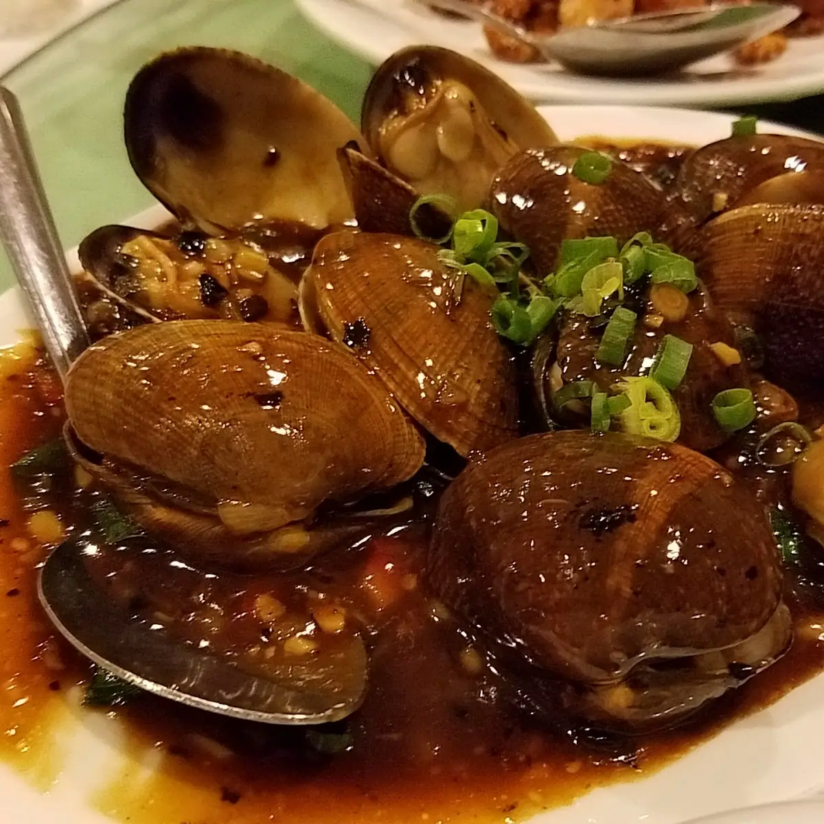 Clams in Black Bean Sauce