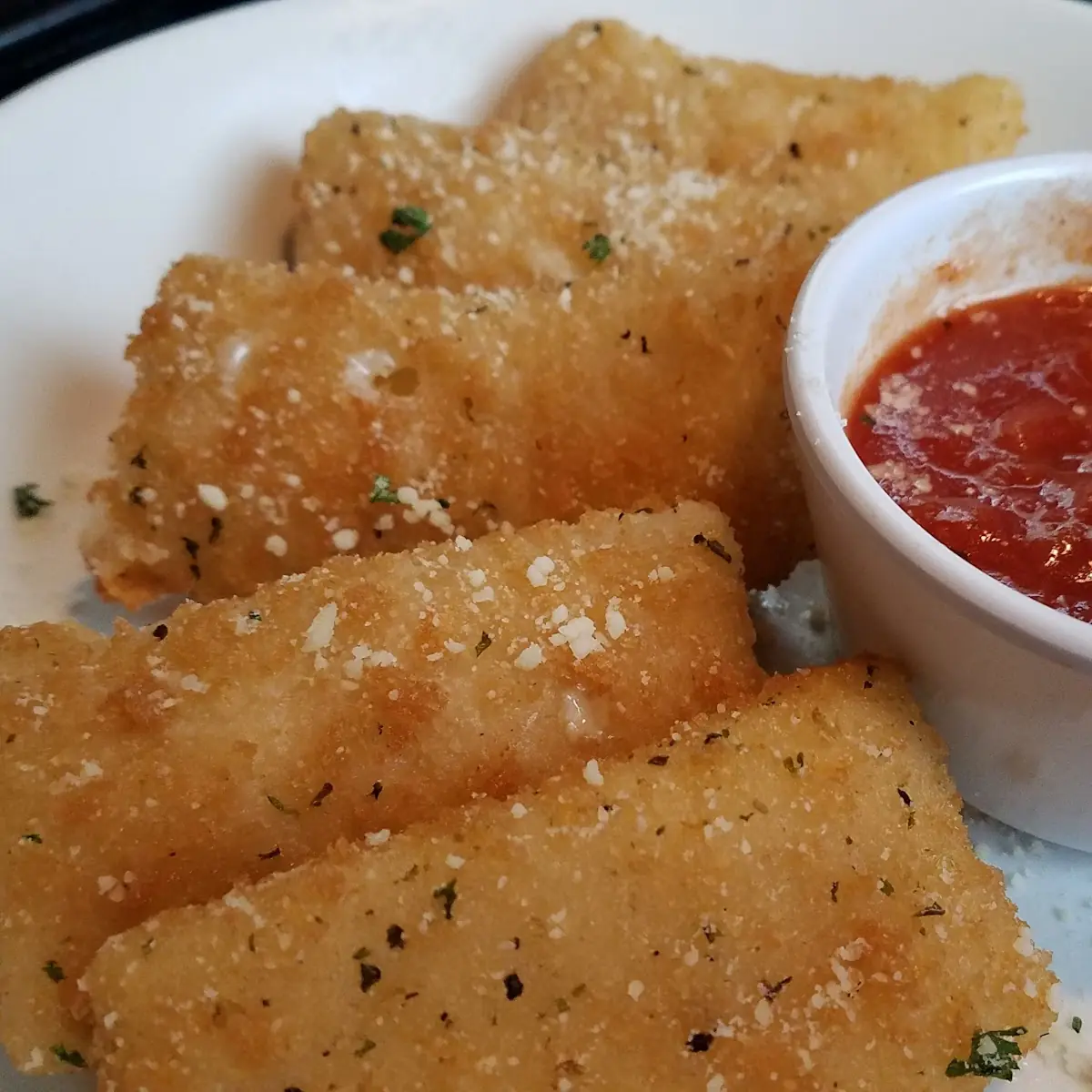 Fried Mozzarella Cheese