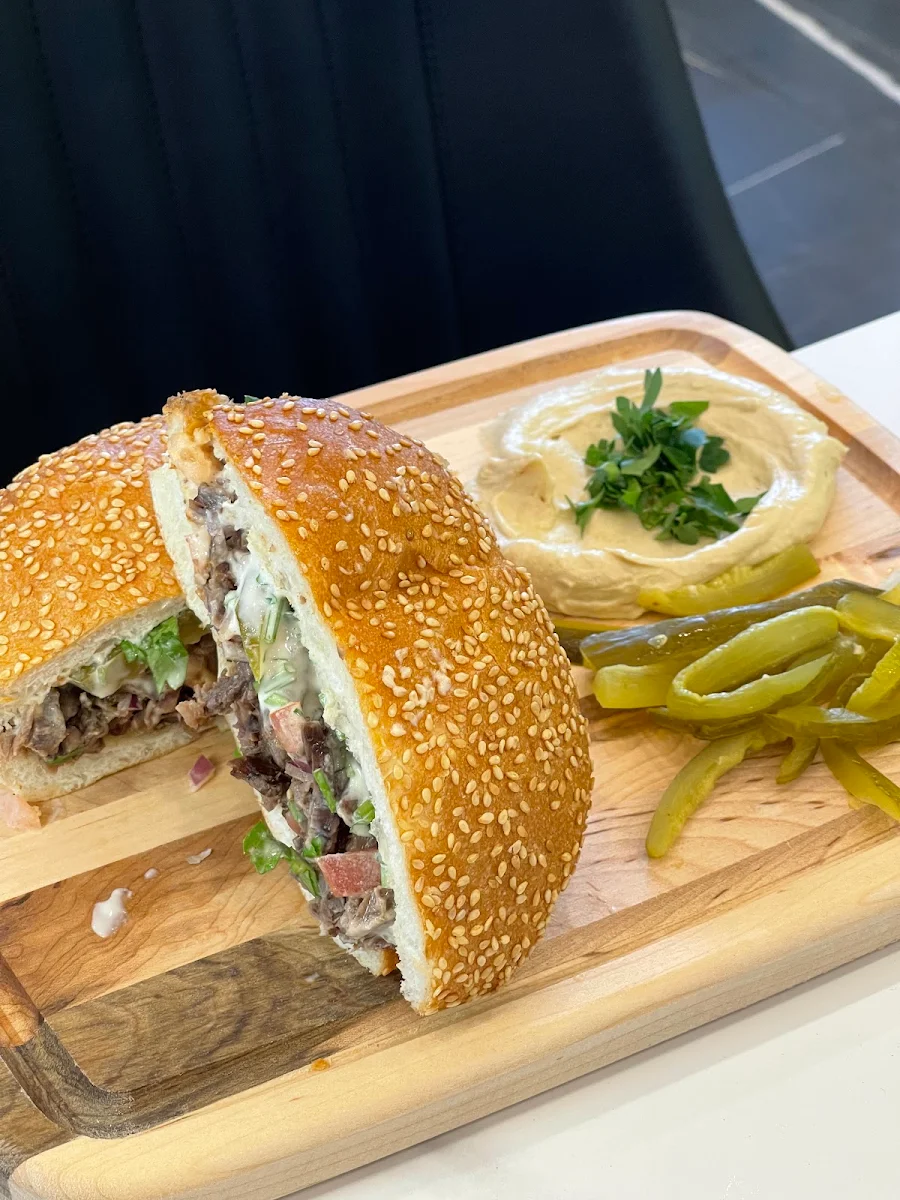 Beef Shawarma Burger