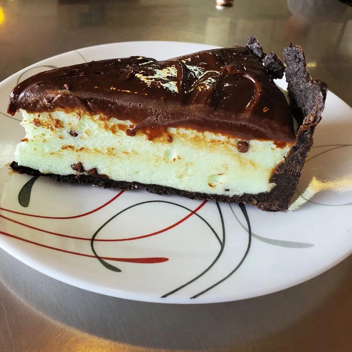Mint Chip Pie