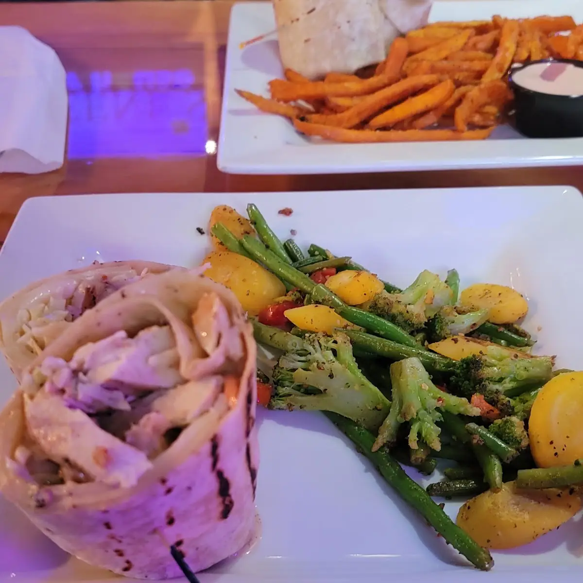 Jerk Chicken Wrap