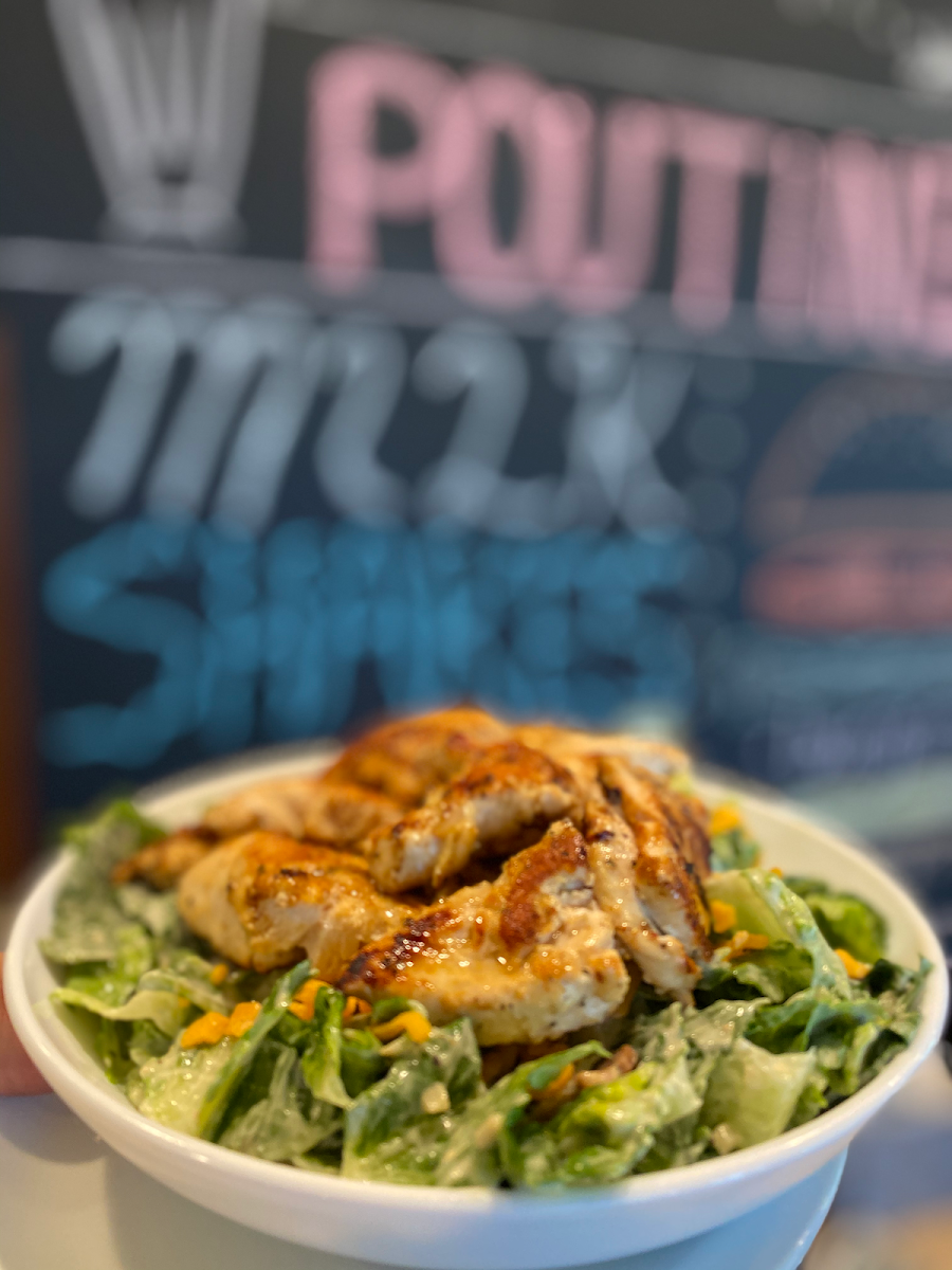 Buffalo Chicken Caesar Salad