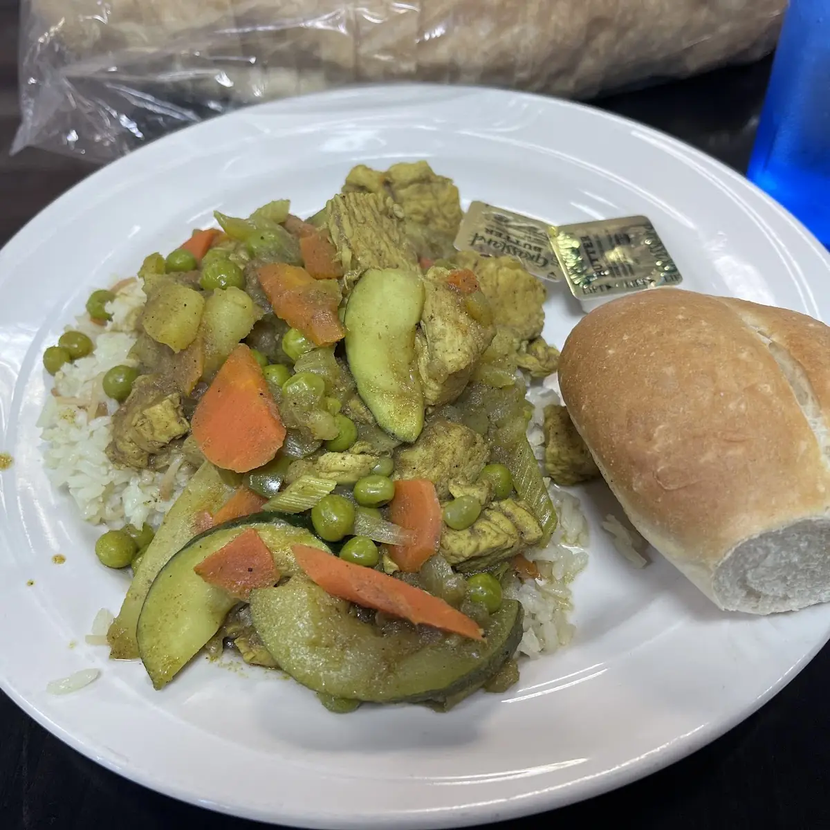 Chicken Curry over Rice