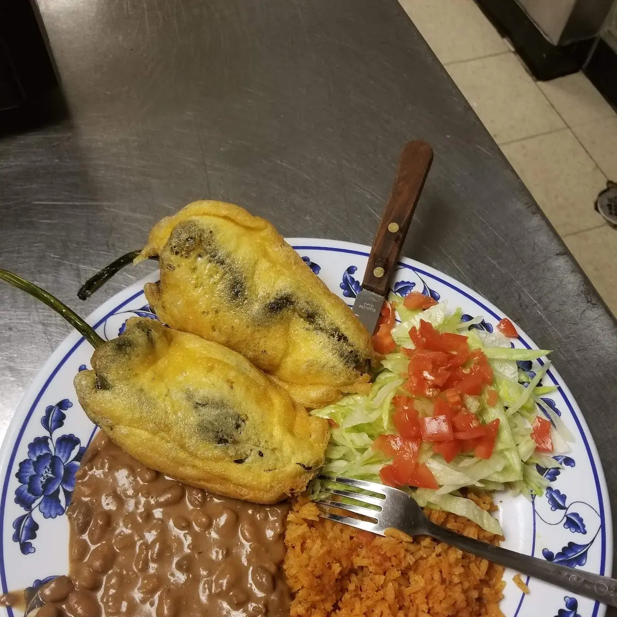 Chile Relleno Plate