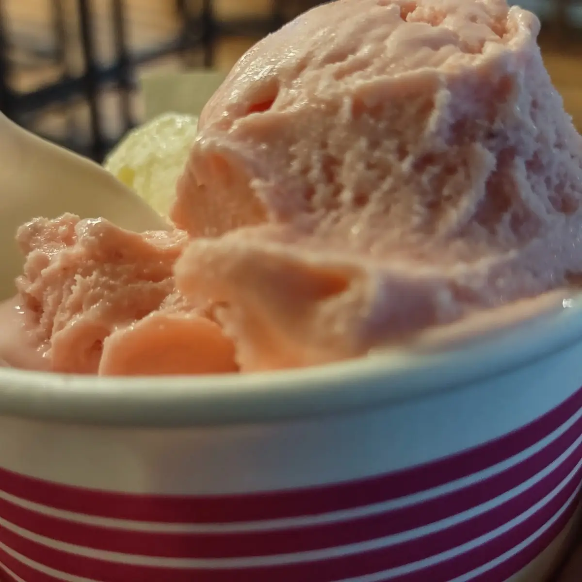 Coconut and Strawberry Gelato