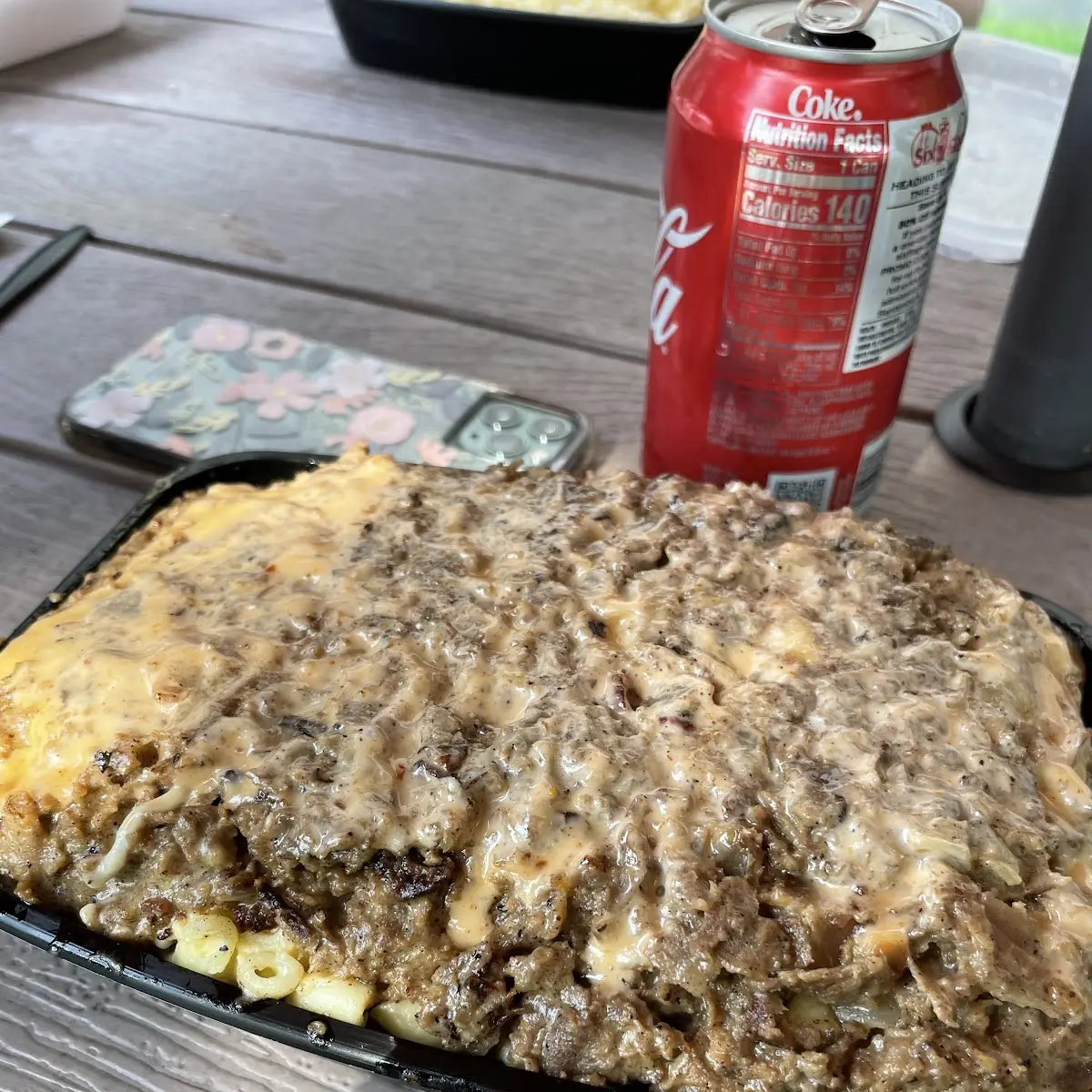 Cheese Steak Mac and Cheese