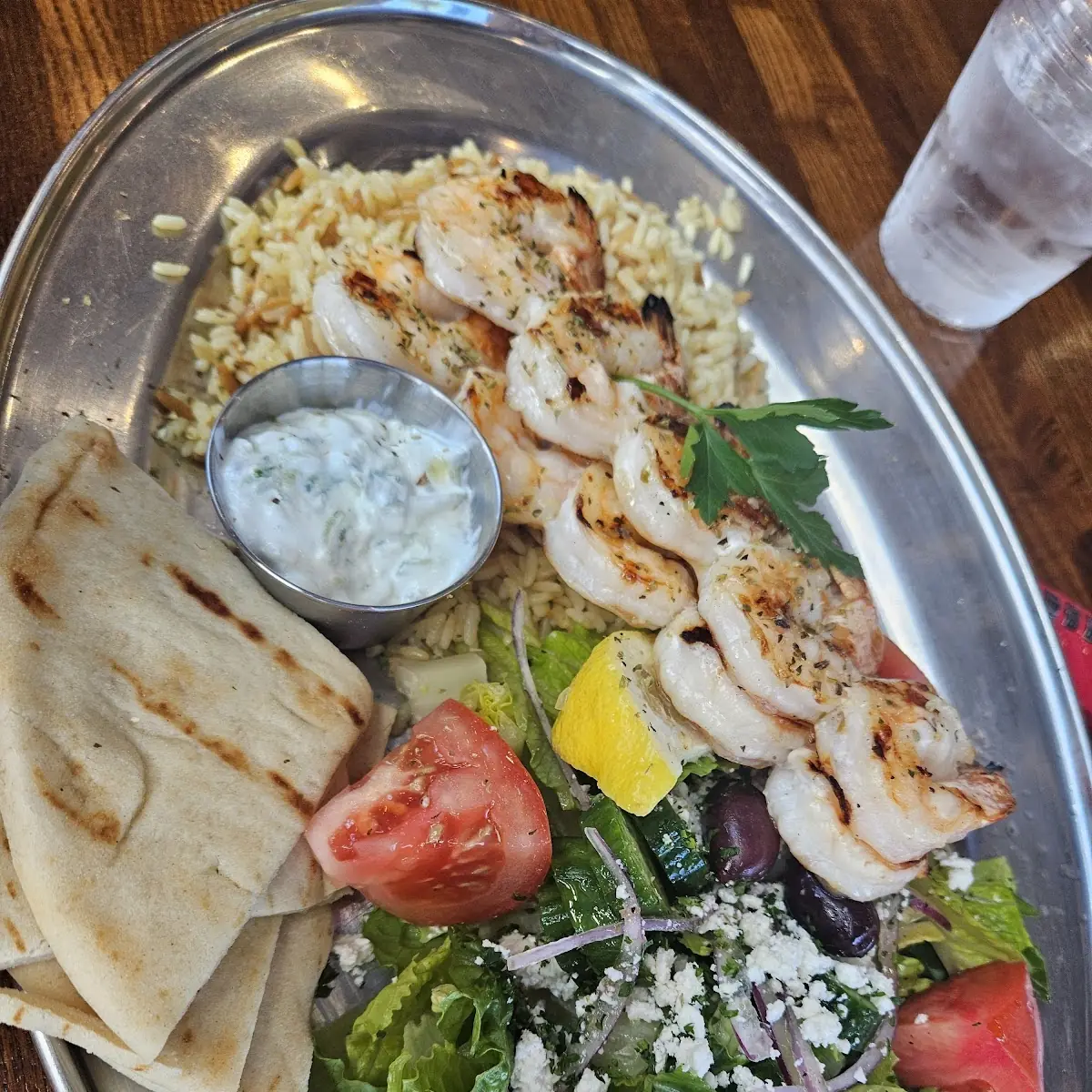 Jumbo Shrimp Kalamaki