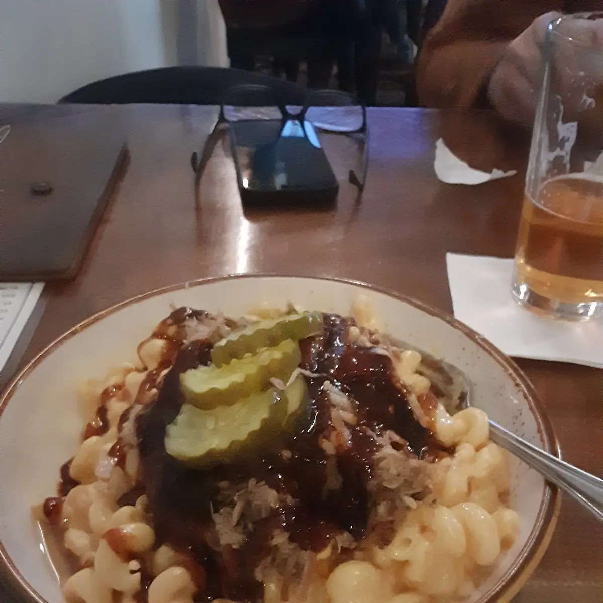 Pulled Pork BBQ Mac and Cheese