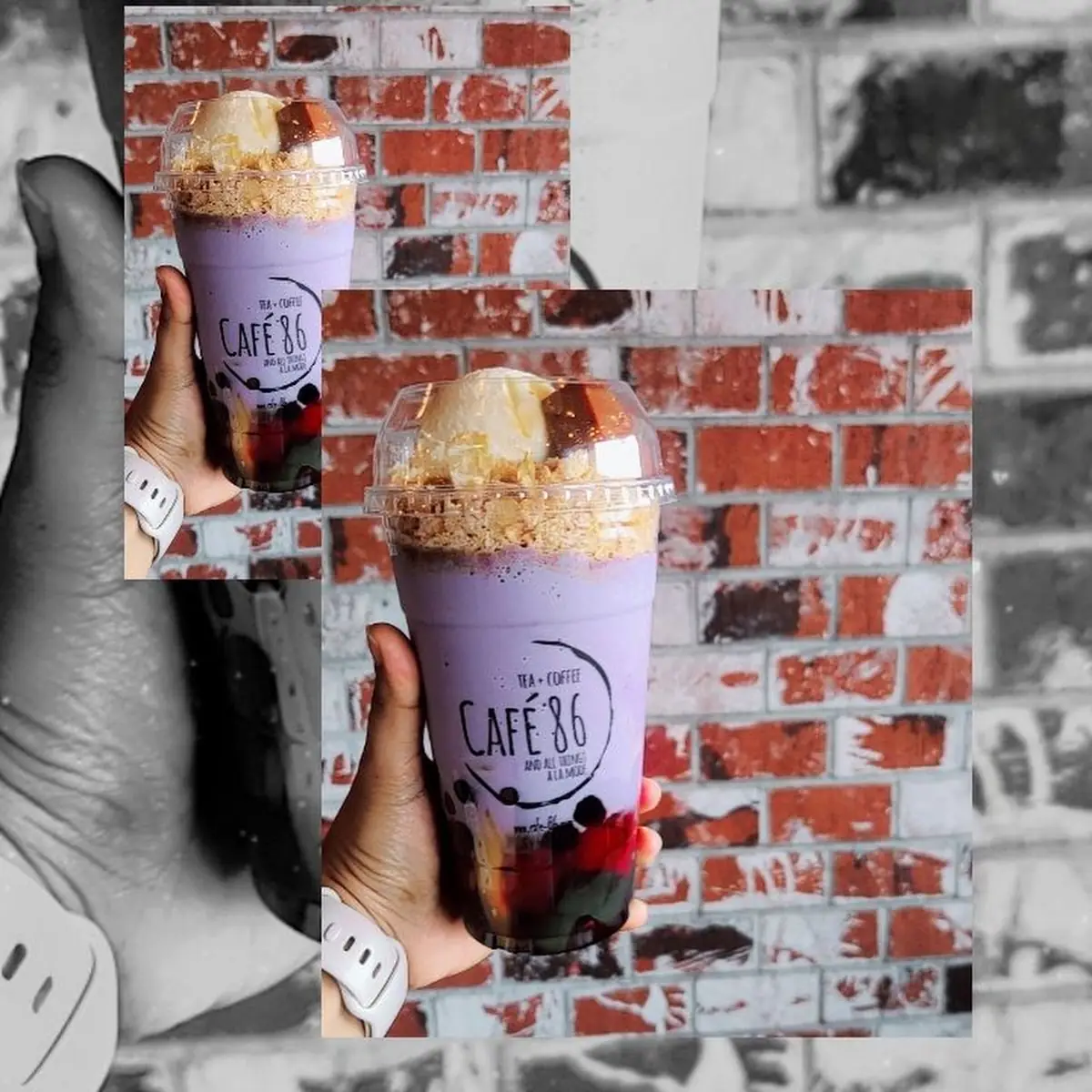 Ube Ice Cream Sundae