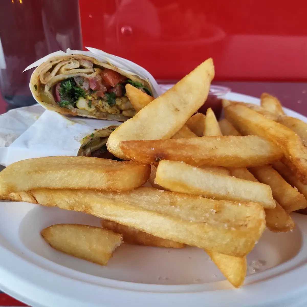 Shawarma with Fries
