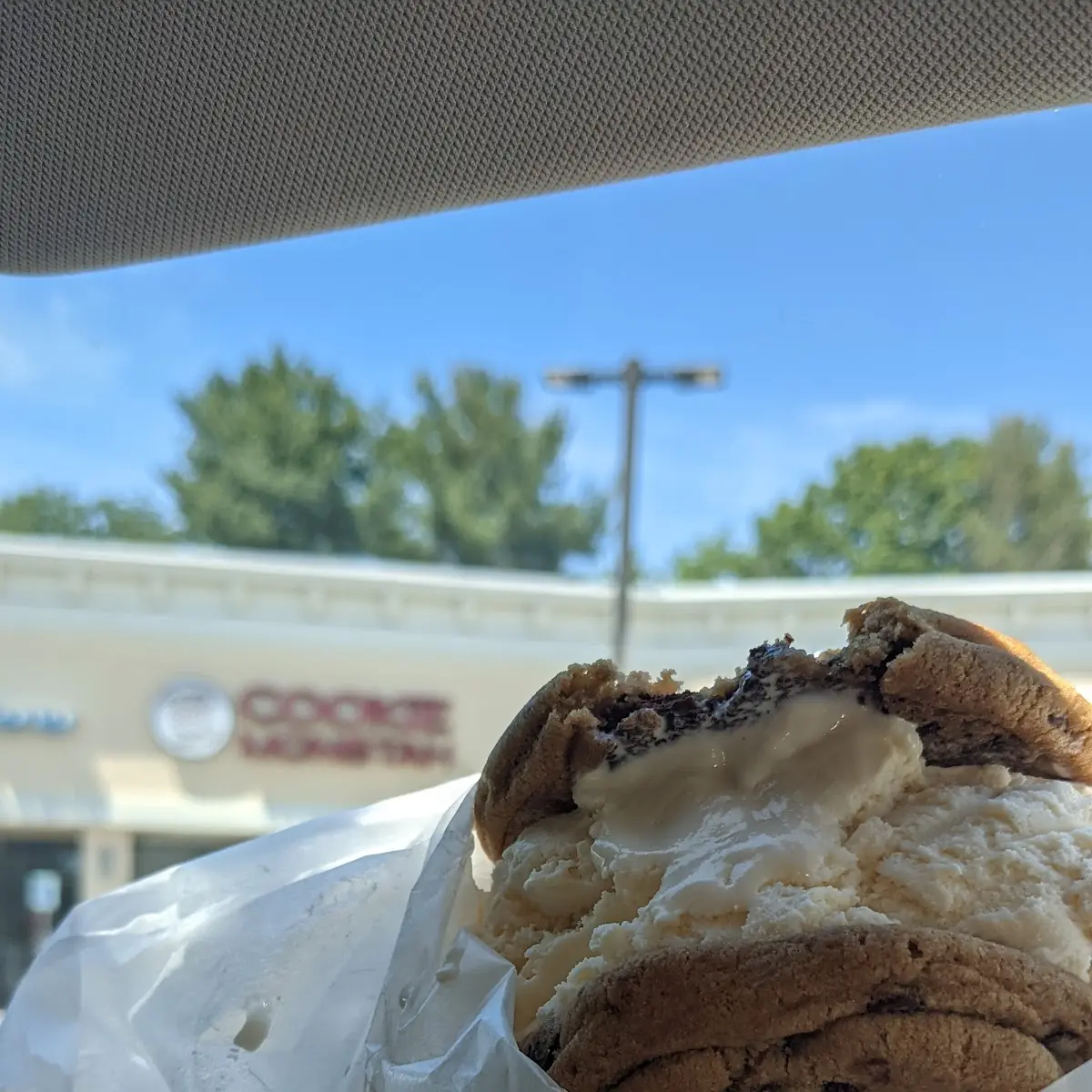 Chocolate Chip Cookie Sandwich