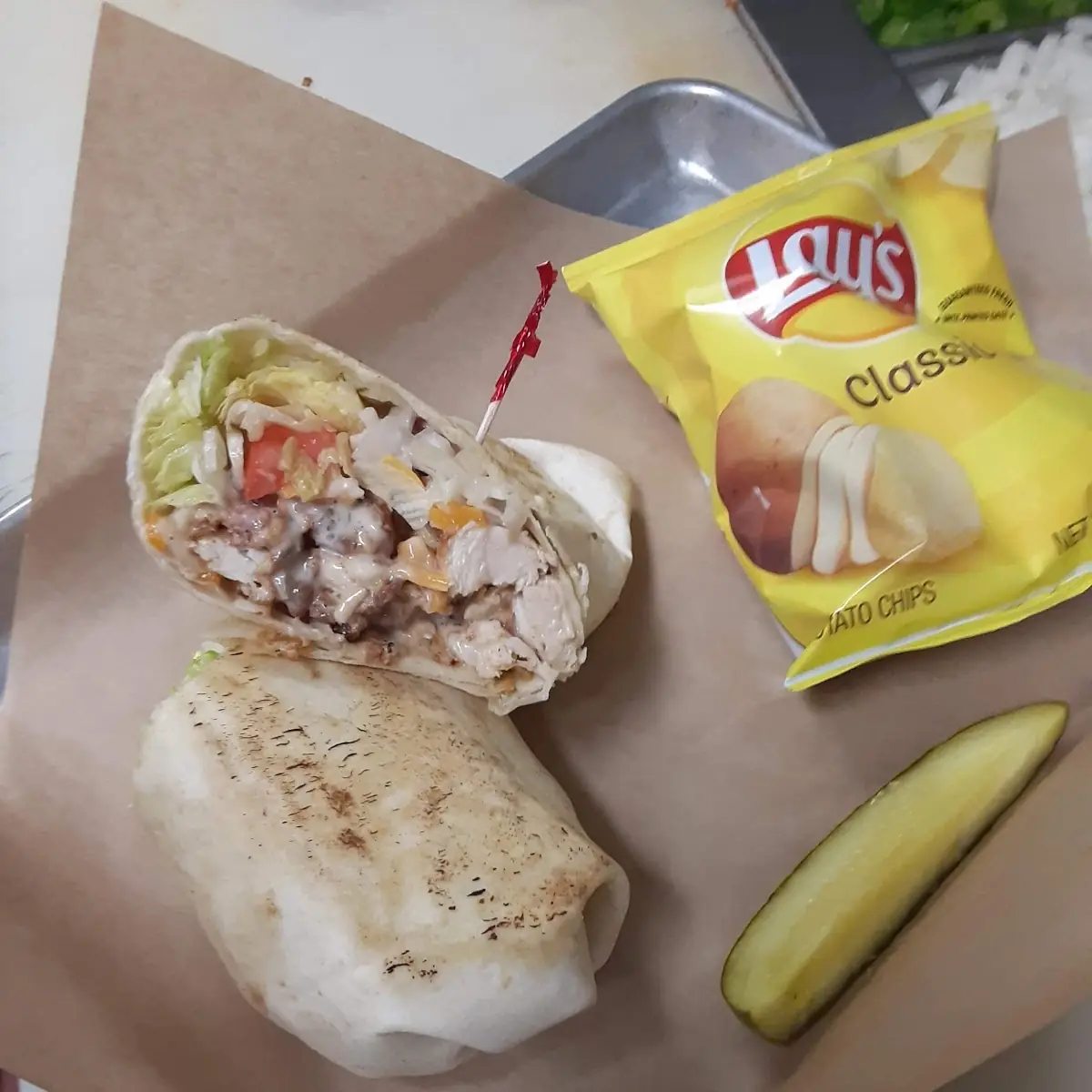 Chicken Bacon Ranch Wrap