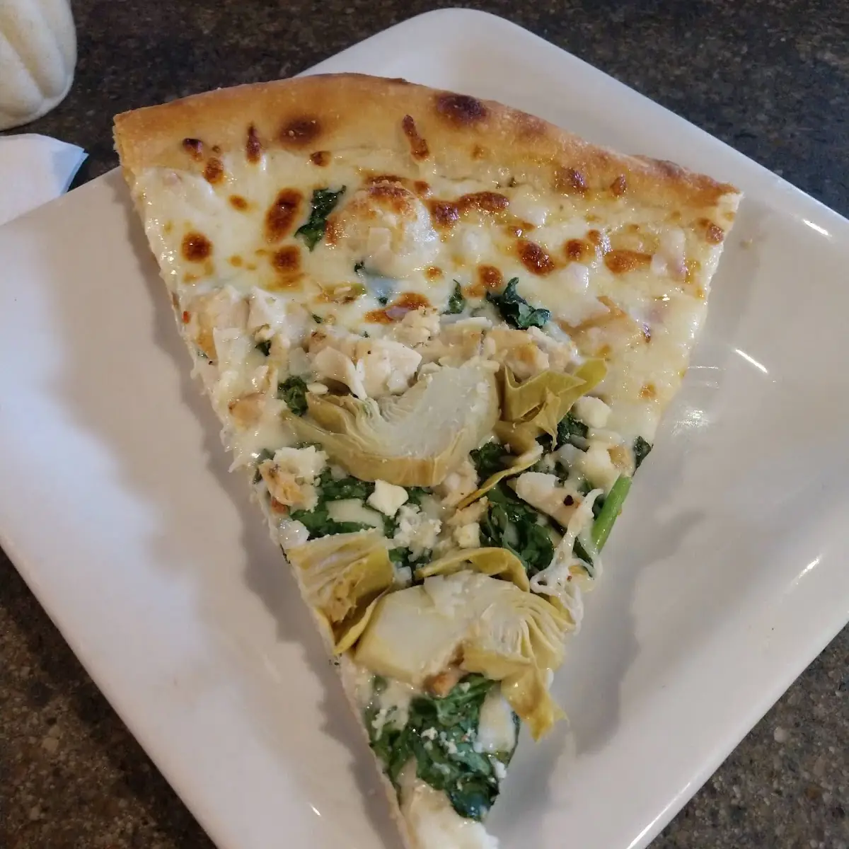 Chicken Spanakopita Pizza