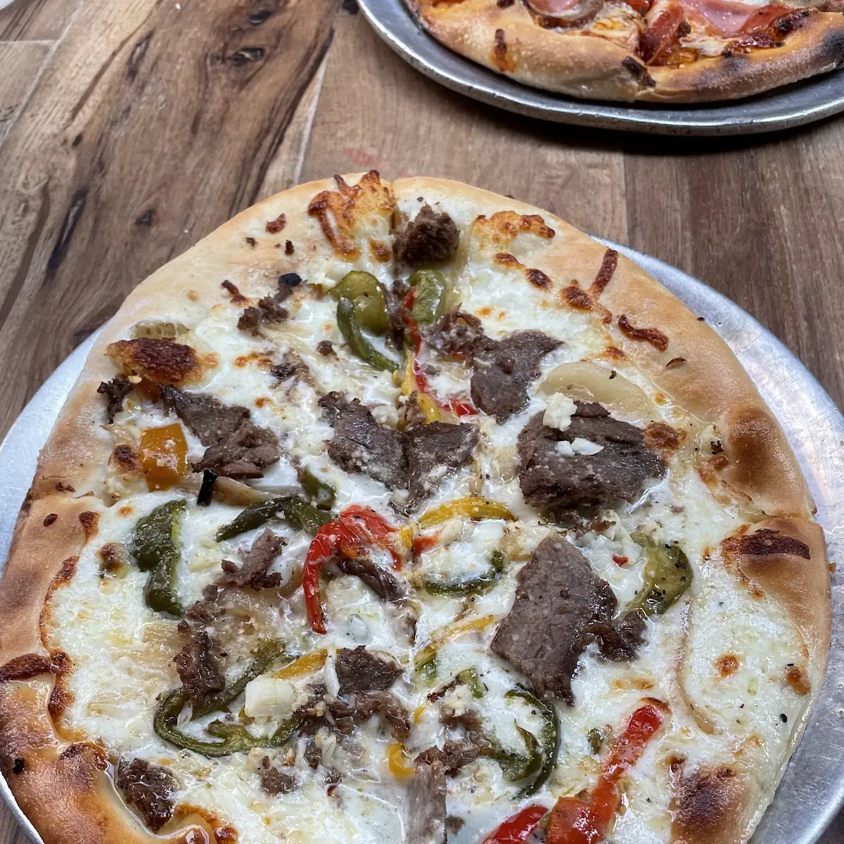 Philly Cheesesteak Pizza