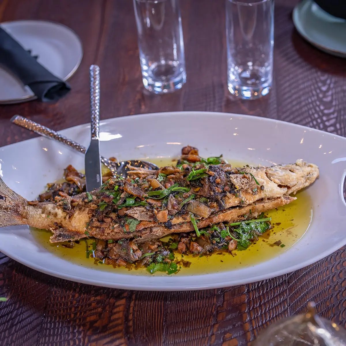 Pan Seared Local Flathead Lake Trout