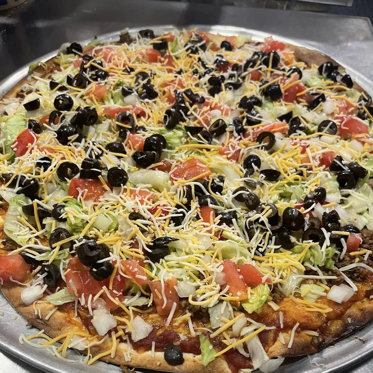 Mexican Pizza Medium Large