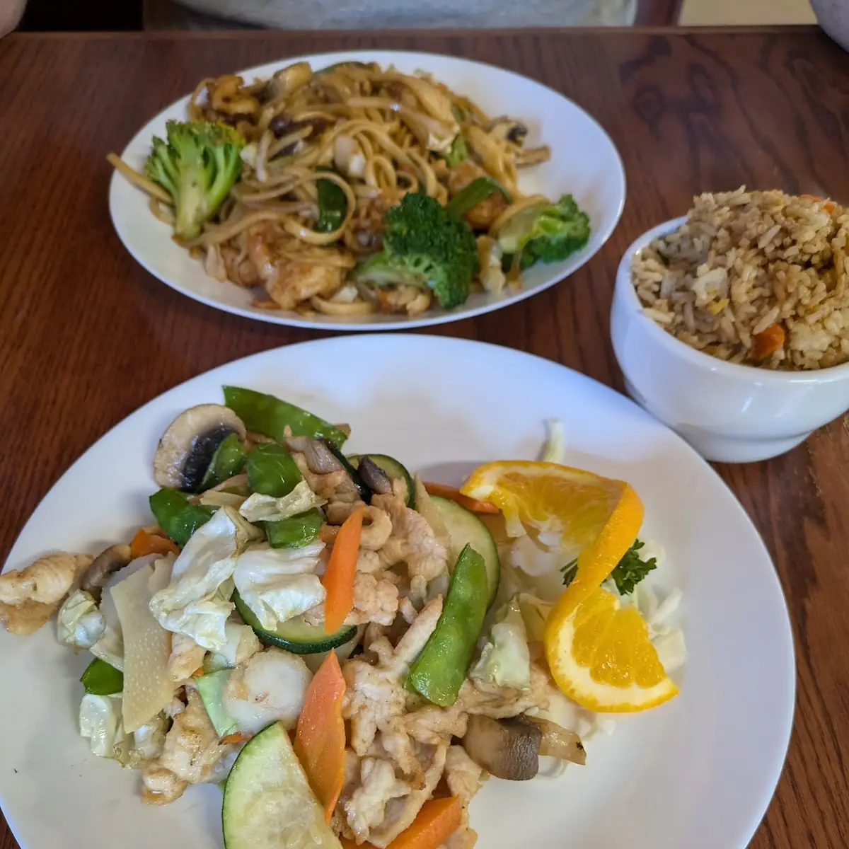 Steamed Chicken and Vegetables