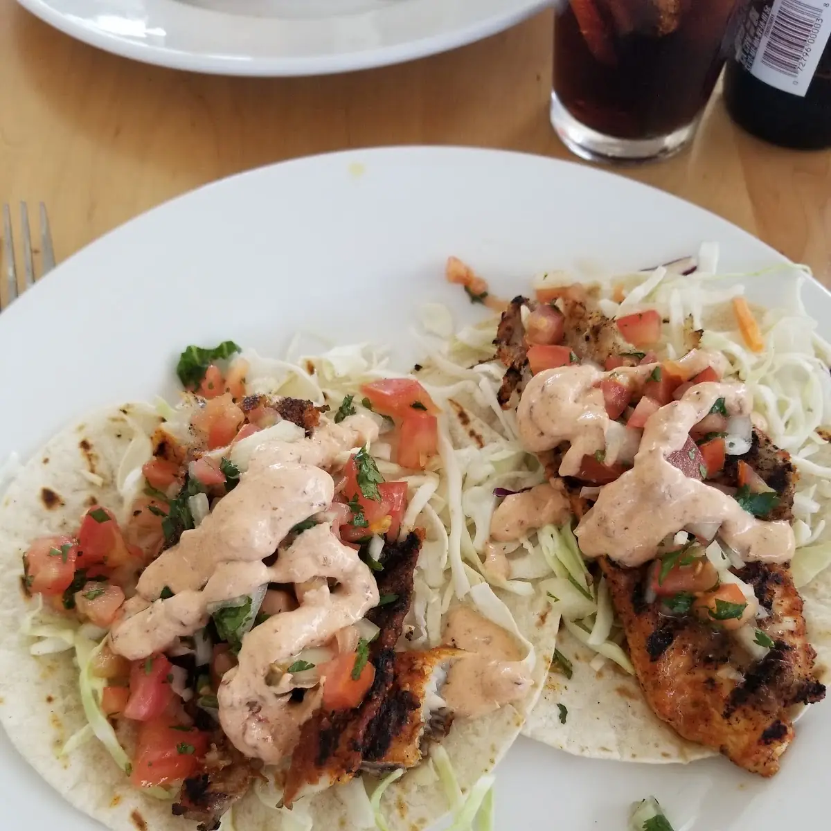 Popcorn Shrimp Tacos