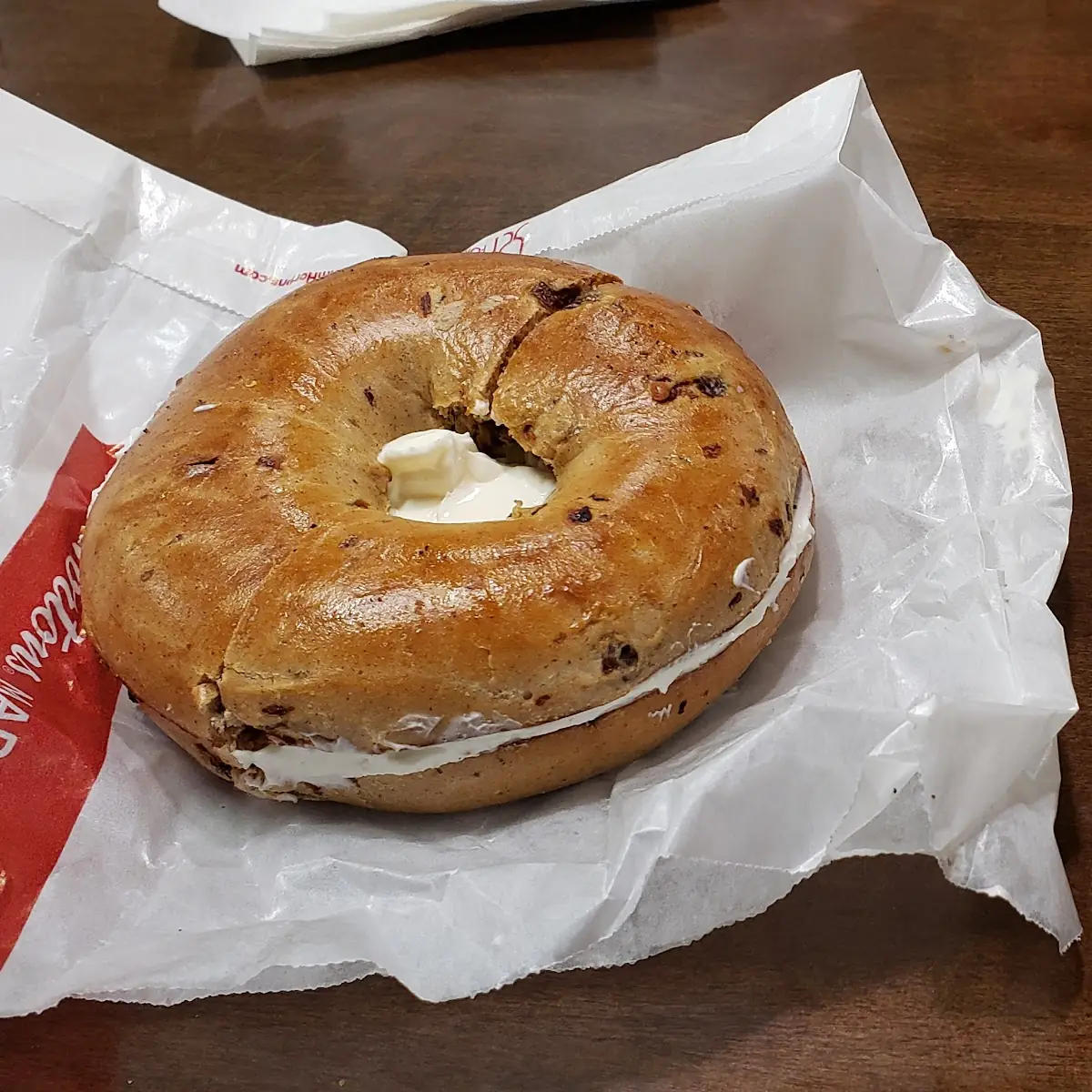 Cinnamon Raisin Bagel