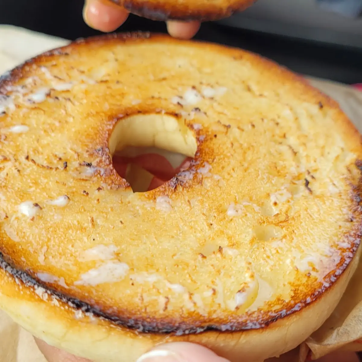 Plain Bagel with Butter
