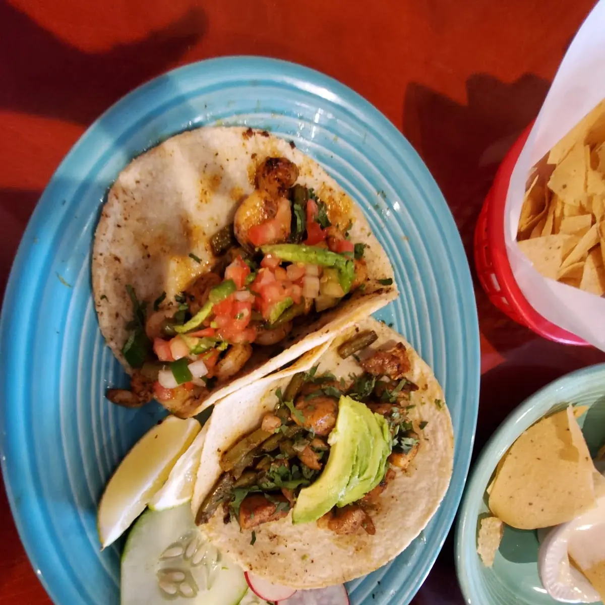 Shrimp and Fish Tacos