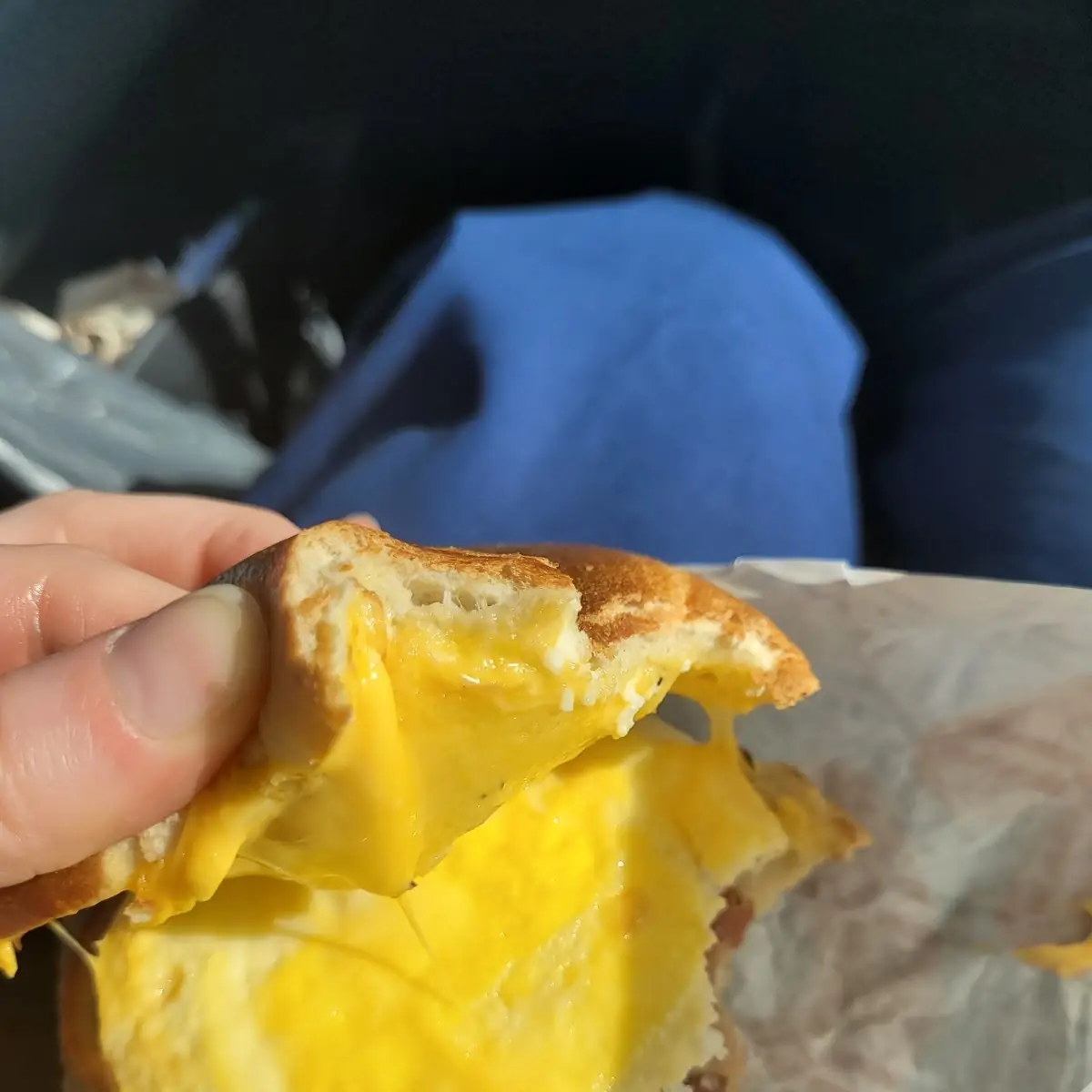 Plain Bagel with Egg