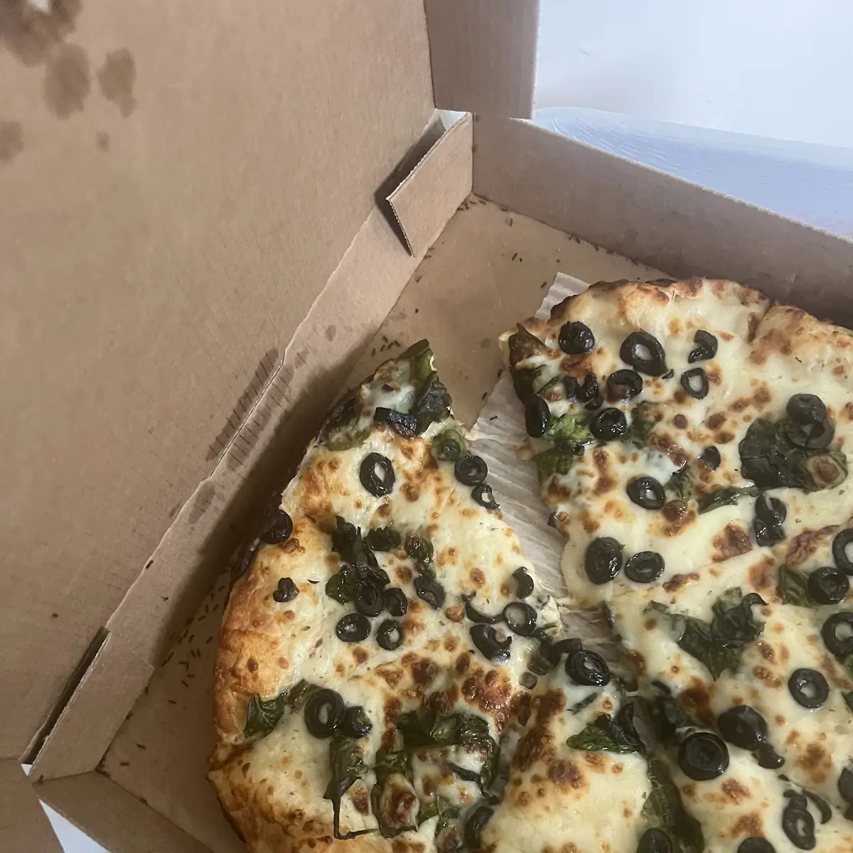 Spinach Pizza