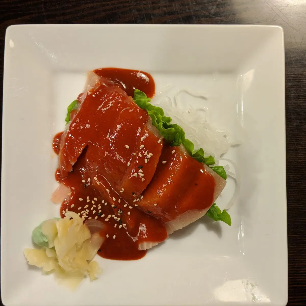 Spicy Tuna Sashimi